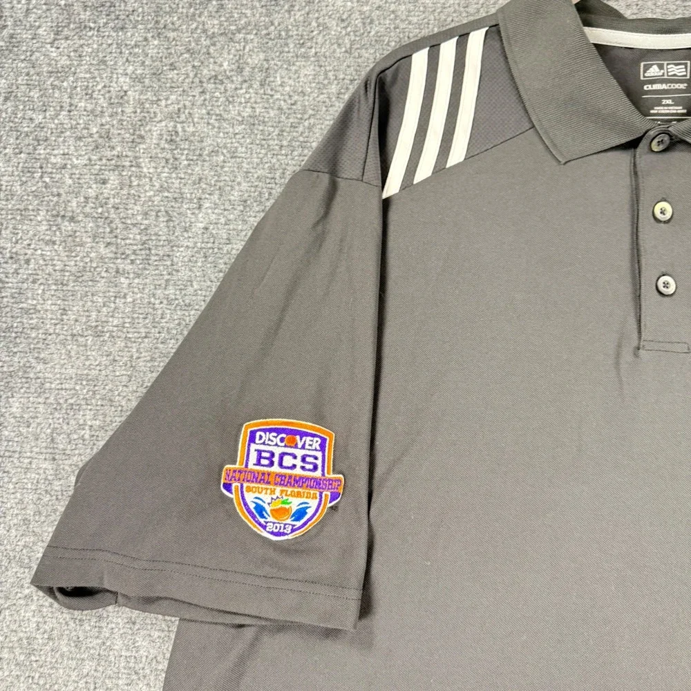 Adidas Notre Dame Fighting Irish 2013 National Championship Polo Shirt Mens 2XL